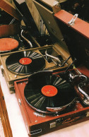 Antique Gramophone Player Parlaphone Vinyl Plain Back Postcard - Photographie