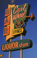 Cart Wheel Casino Montana USA Liquor Store Plain Back Postcard - Photographie