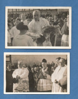 67 Bas Rhin 2 Cartes Photo Loehler Wissembourg Ceremonie Religieuse - Bourgtheroulde