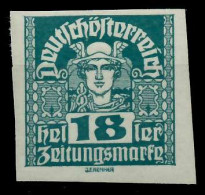 ÖSTERREICH 1920 21 ZEITUNGSMARKEN Nr 302x Postfrisch X7A88FE - Newspapers