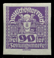 ÖSTERREICH 1920 21 ZEITUNGSMARKEN Nr 308x Postfrisch X7A8986 - Newspapers