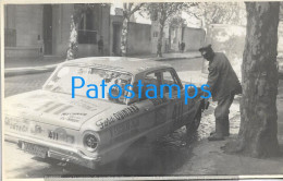 225897 ARGENTINA AUTOMOBILE OLD CAR RACE AUTO DE CARRERA FORD PHOTO NO POSTAL POSTCARD - Sonstige & Ohne Zuordnung