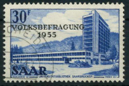 SAARLAND 1955 Nr 364 Gestempelt X885E86 - Oblitérés