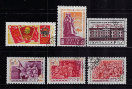 RUSSIA  1969 SCOTT #3566-3570,3572 USED - Used Stamps