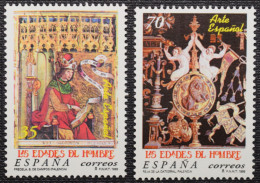 España Spain  1999  Las Edades Del Hombre  Mi 3464/65  Yv 3198/99  Edi 3630/31  Nuevo New MNH ** - Ungebraucht