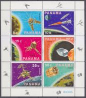 1969 Panama 1137-1142KL Satellites  27,00 € - América Del Sur