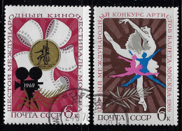 RUSSIA  1969 SCOTT #3602-3603,3614-3616  USED - Gebraucht