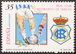 España Spain 1999  Real Club Recreativo De Huelva  Mi 3478  Yv 3212  Edi 3644  Nuevo New MNH ** - Equipos Famosos