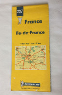 Carte Routière Michelin 237 Ile De France Année 2001 - Strassenkarten