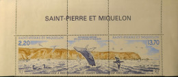 LP3969/445 - SPM - 1988 - Patrimoine Naturel Des îles Saint-Pierre Et Miquelon - Triptyque N°495A NEUF** Haut De Feuille - Nuovi