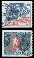 SCHWEDEN 1981 Nr 1141-1142 Gestempelt X5AA0DE - Used Stamps