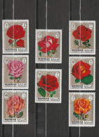 Manama - Lot 8 Timbres - Les Roses - Année 1971 Mi A 411 A à H 411 A - Manama