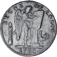 Monnaie, France, Écu De 6 Livres Françoise, 6 Livres, 1793, Lille - Autres & Non Classés