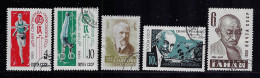 RUSSIA  1969 SCOTT #3629,3630,3632,3633,3639 USED - Gebraucht