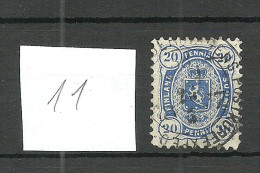 FINLAND FINNLAND 1875 Michel 16 A Y A O - Usati