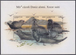 F-EX46661 AZERBAIJAN MNH 1997 MARINE WILDLIFE CASPIAN MARINE SEALS.  - Other & Unclassified
