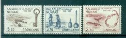 Groenland   1984 - Y & T N. 136/38 - Histoire Du Groenland  (Michel N. 148/50) - Ungebraucht