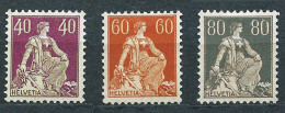 1908-1915, Lot Of 3 Stamps MiNr: 106, 140, 141 - Unused MH* - Nuovi
