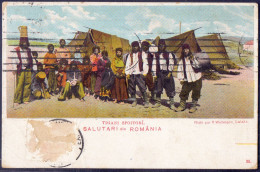 ROMANIA - TIGANI SPOITORI - SALUTARI Din ROMANIA - 1910 - Roumanie