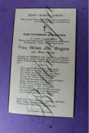Frau Witwe Jos. WAGNER Geb. MARIE WANTZ Dorscheid  - Niederbesslingen 1954 - Obituary Notices