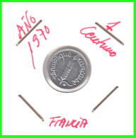 FRANCIA  MONEDA - DE 1 CENTIMO DEL  AÑO  1970 - 1 Centime