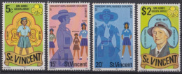 F-EX48322 ST VINCENT MNH 1977 MNH BOYS SCOUTS 50º ANNIV OF GIRL GUIDE.  - Unused Stamps