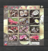 DOMINICANA, 2019,MUSHROOMS, S/S, MNH** - Funghi