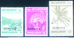 Servizio. Soprastampati 1974. - Bangladesh