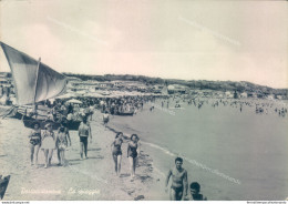 U172 Cartolina Portocivitanova La Spiaggia Provincia Di Macerata - Macerata