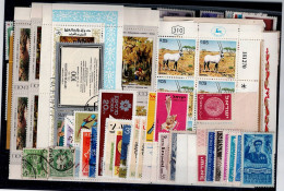 LOT OF 200 STAMPS MINT+USED+ 16 BLOCKS MI-70 EURO VF!! - Collections (sans Albums)