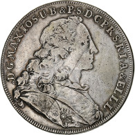 Électorat De Bavière, Maximilian III Joseph, Thaler, 1754, Munich, Argent - Taler En Doppeltaler