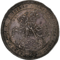 Comté De Neuenstein-Öhringen, Johann Friedrich, Thaler, 1699, Augsbourg, Argent - Taler & Doppeltaler