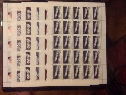 Full Sheets Of Vietnam Viet Nam MNH Perf Stamps 1992 : Shuttle Spaceship / Space (Ms641) - Vietnam