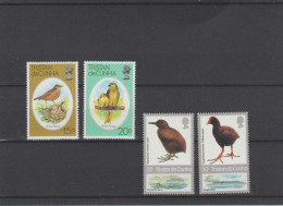Tristan Da Cunha Fauna Bird 4 Stamps MNH - Tristan Da Cunha