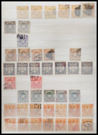 42 X JAPAN REVENUE TAX 1883 JAPAN Medicine Tax Revenue Used Perf. Stamps  - Gebruikt