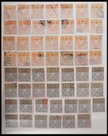 55 X JAPAN REVENUE TAX 1883 JAPAN Medicine Tax Revenue Used Perf. Stamps  - Oblitérés