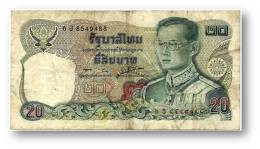 THAILAND - 20 Baht - ND ( 1981 ) - Pick 88 - Sign. 56 - Serie 6 J - King Rama IX - 2 Scans - Thaïlande