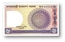 BANGLADESH - 1 Taka - ND ( 1982 ) - Pick 6 B.a - AUnc. - See Signature Six Varieties - 2 Scans - Bangladesch