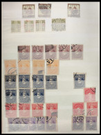 38 X Giappone-Japan,1889 Railway Expres Co; Stamps Revenue Parcel Tax Transport Fiscal Nippon - Gebraucht