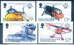 Dependencies. Primo Volo Umano 1983. - Falkland