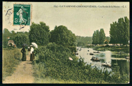 A69  FRANCE CPA NICE - LA VARENNE-CHENNEVIERES - LES BORDS DE LA MARNE - Colecciones Y Lotes