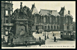 A69  FRANCE CPA LILLE - LA STATUE DE FAIDHERBE - Collections & Lots