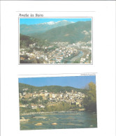 AMELIE  LES BAINS  LOT DE 2 CARTES       ***          A  SAISIR **** - Amélie-les-Bains-Palalda