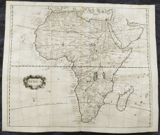 Réunion « England Forest » : Carte D’Afrique Très Rare De Peter Heylin (1703) - Carte Geographique