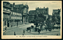 A69  FRANCE CPA NANCY - LA PLACE ST-JEAN ET LE TEMPLE PROTESTANT - Collezioni E Lotti