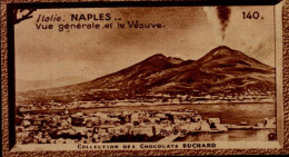 CHROMO...CHOCOLAT SUCHARD....ITALIE..NAPLES...VUE GENERALE ET LE VESUVE - Suchard