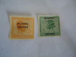 RUANDA AND AND   RUADA URUNDI MLN 2 STAMPS CHILDREN - Other & Unclassified