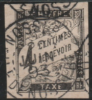 COLONIES GENERALES - Taxe N°4 Oblitéré NOSSI-BE - Taxe