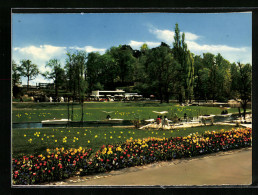 AK Karlsruhe, Ausstellung Der Bundesgartenschau 1967, Blick über Die Wiesen Im Park  - Esposizioni