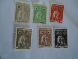 CAPE VERDE 6  MLN STAMPS WOMENS - Isola Di Capo Verde